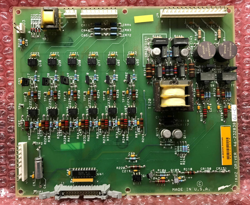 1KHZ Driver Board (46-232838 G1-C) GE AMX 4