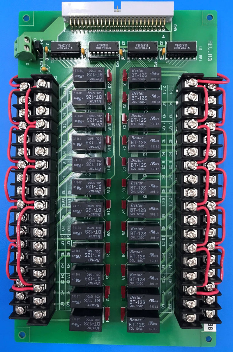24 Channel Opto-Isolated Di Card ( AX754 Rev A3) GE/MPI