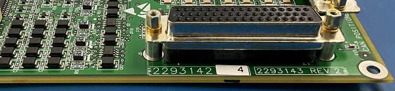 CAN POSITIONER I/O BOARD (2293142-4) GE
