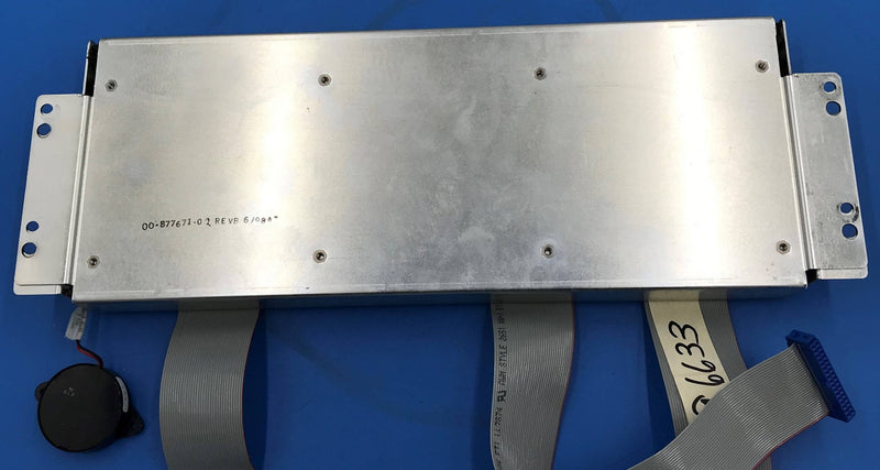 Control Panel Processor Monitor Cart (00-876613-05 Rev A8/00-877671-02 Rev B6) OEC 9600