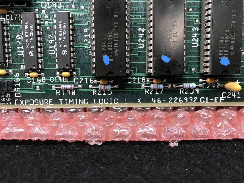 Exposure Timing Logic Board 1X (46-226932 G1-F) GE Advantx