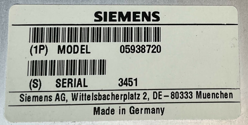FINAL STAGE 059 LIGHT (05938720/5938720) SIEMENS