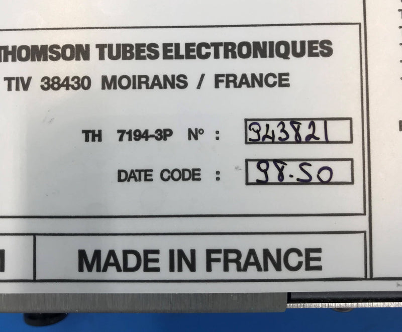 HV II Power Supply (TH 7194-3P/00-900752-01)Thales/OEC 9600