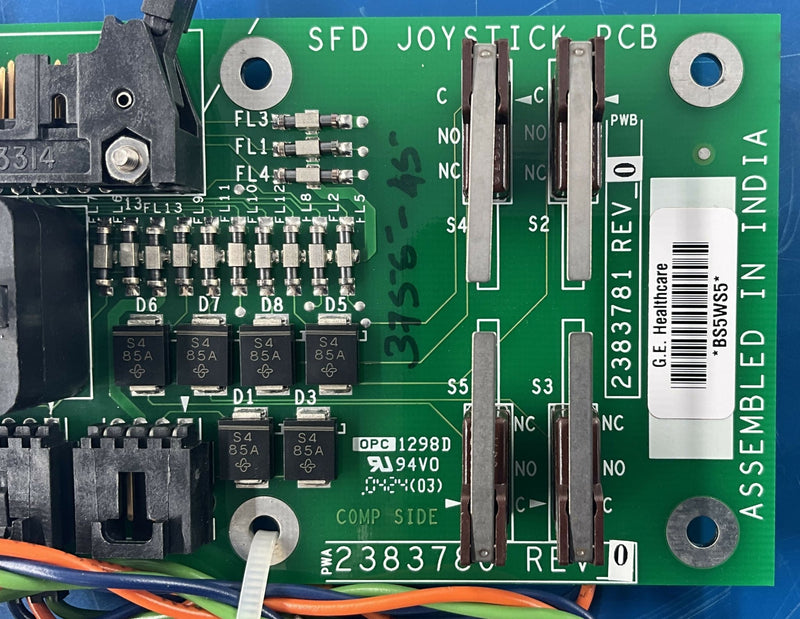 JOYSTICK BOARD AND CABLE KIT (2399516/2133607-8) GE