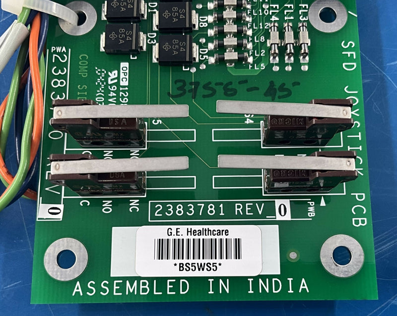 JOYSTICK BOARD AND CABLE KIT (2399516/2133607-8) GE