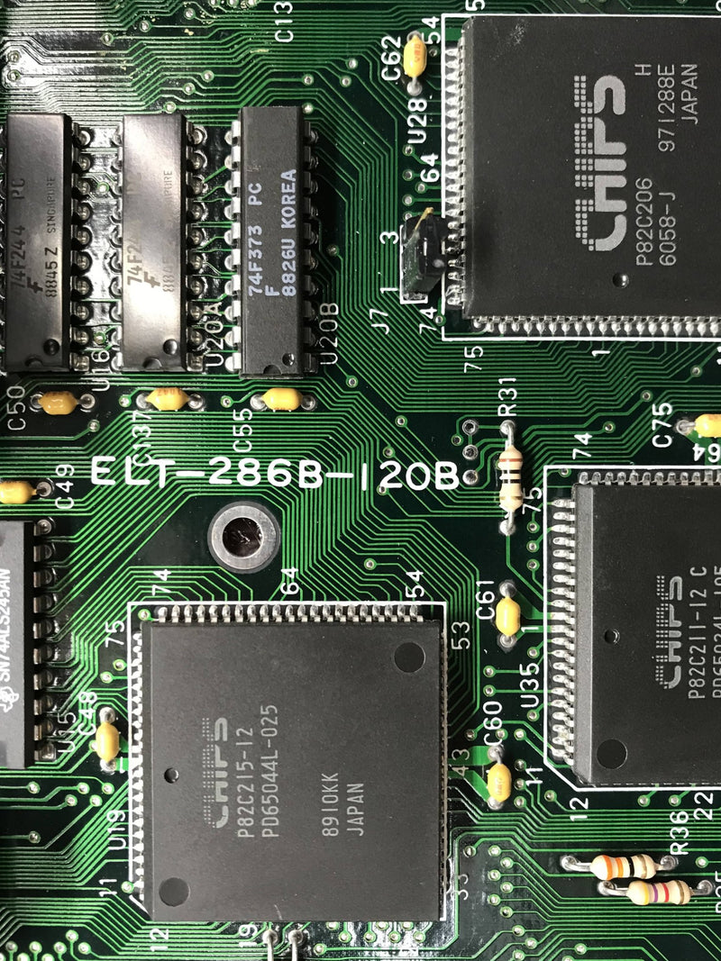 286 Mother Board (ELT-286B-120B) GE