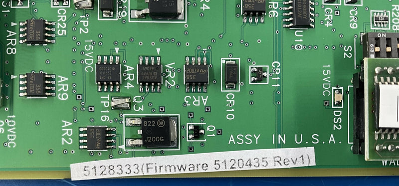 WALL STAND LIGHTNING TABLE I/O BOARD (5128333/2290188-2) GE