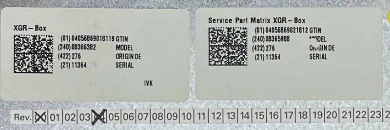 MATRIX XGR-BOX (08365988/08366382) SIEMENS